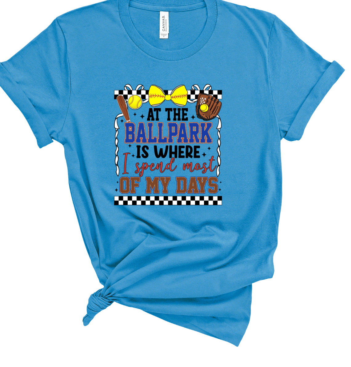 At the Ballpark is Where I Spend Most of My Days shirt