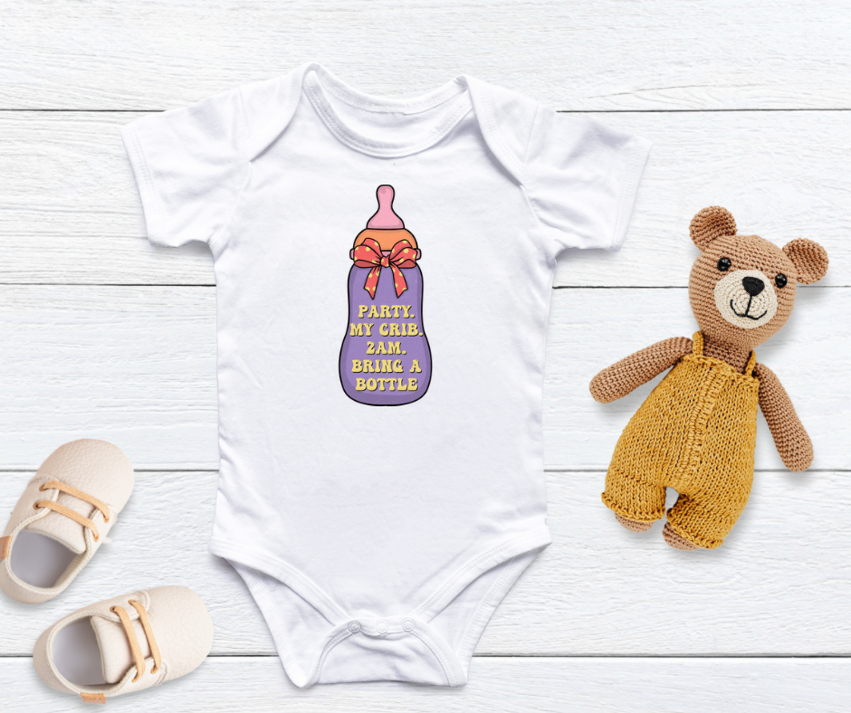 Funny baby bodysuit
