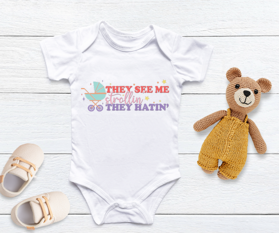 Funny baby bodysuit