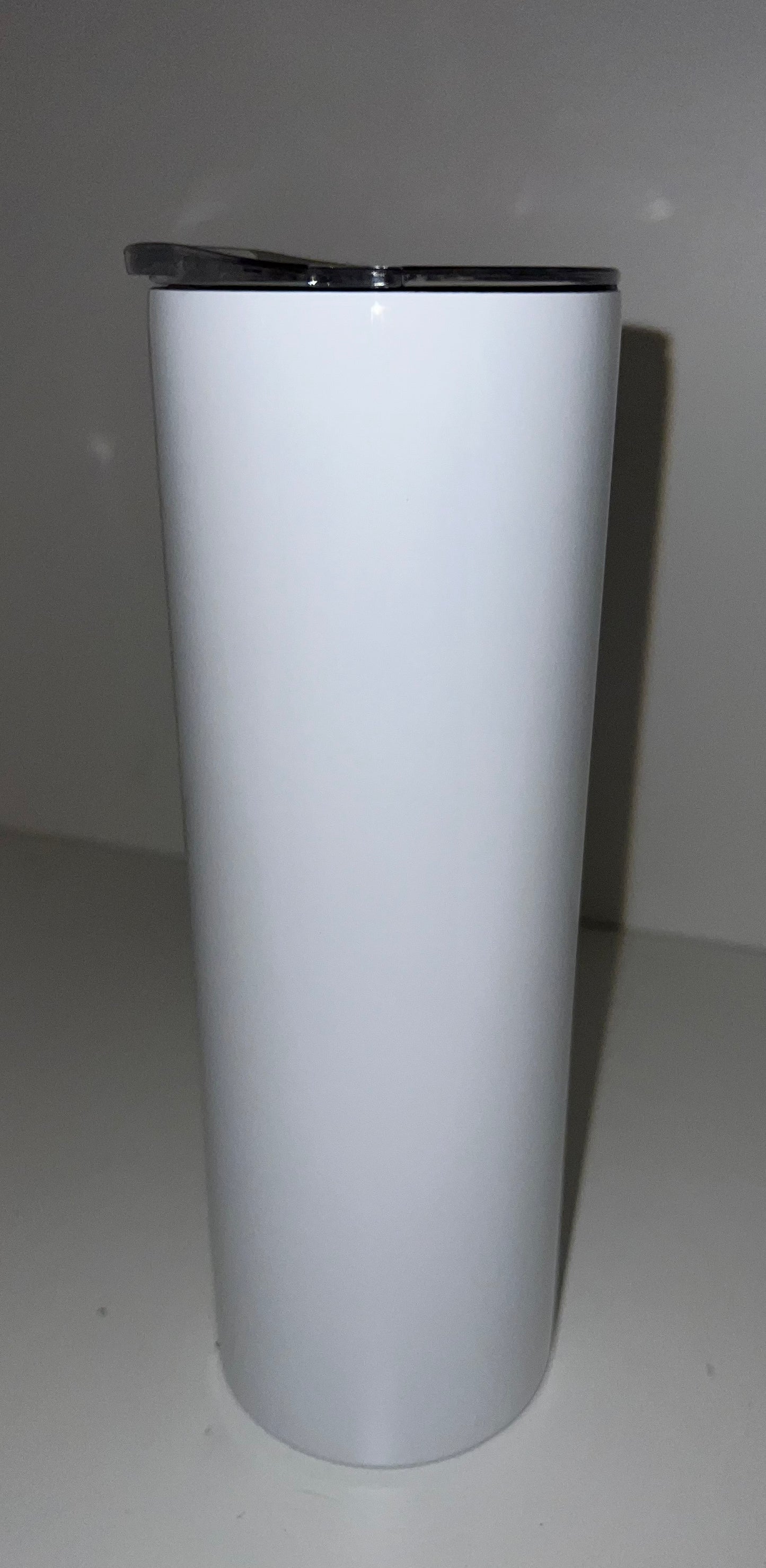 20oz straight insulated tumbler - sublimation with 2 lids