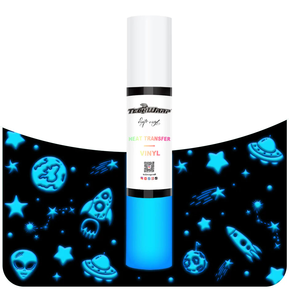 Glow in the Dark Puff Heat Transfer Vinyl