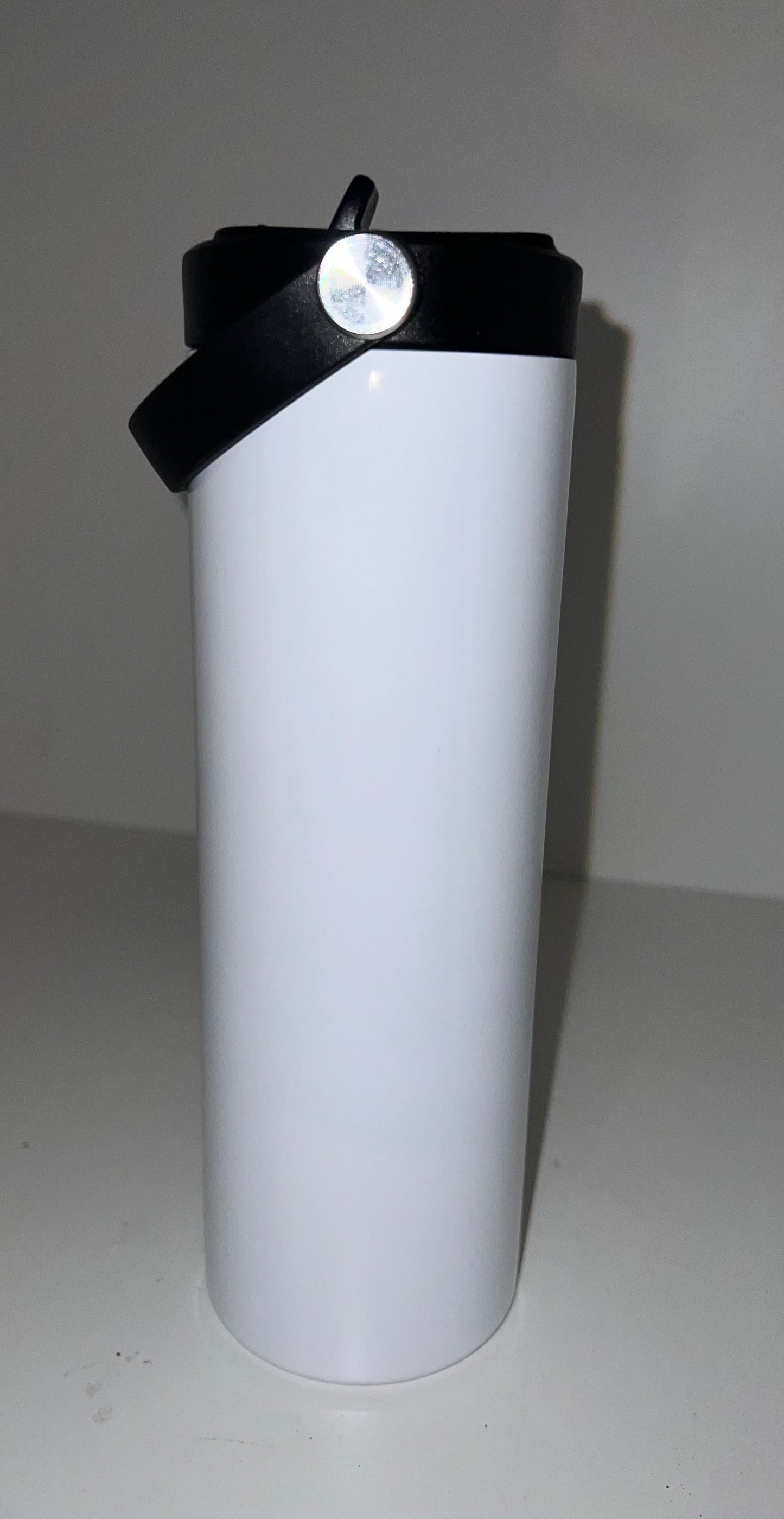 20oz straight insulated tumbler - sublimation with 2 lids