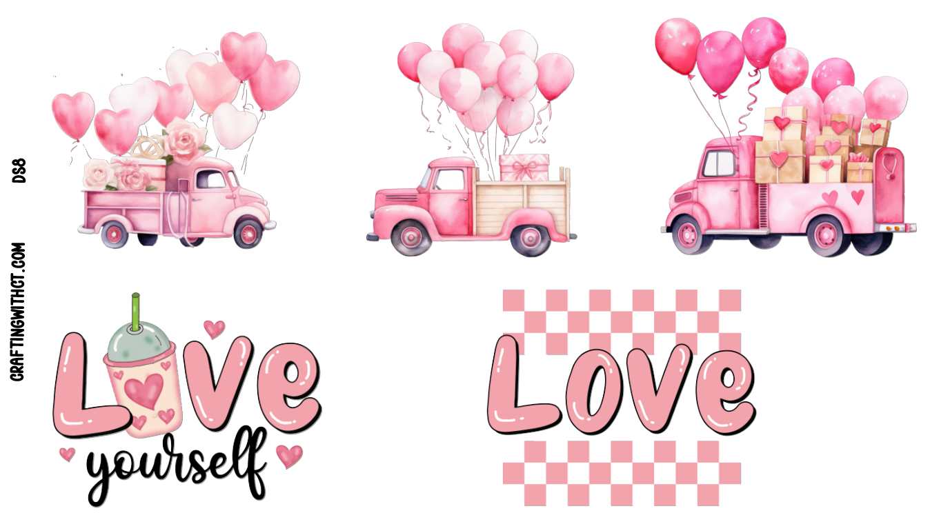 DS8 - Love elements decal sheet