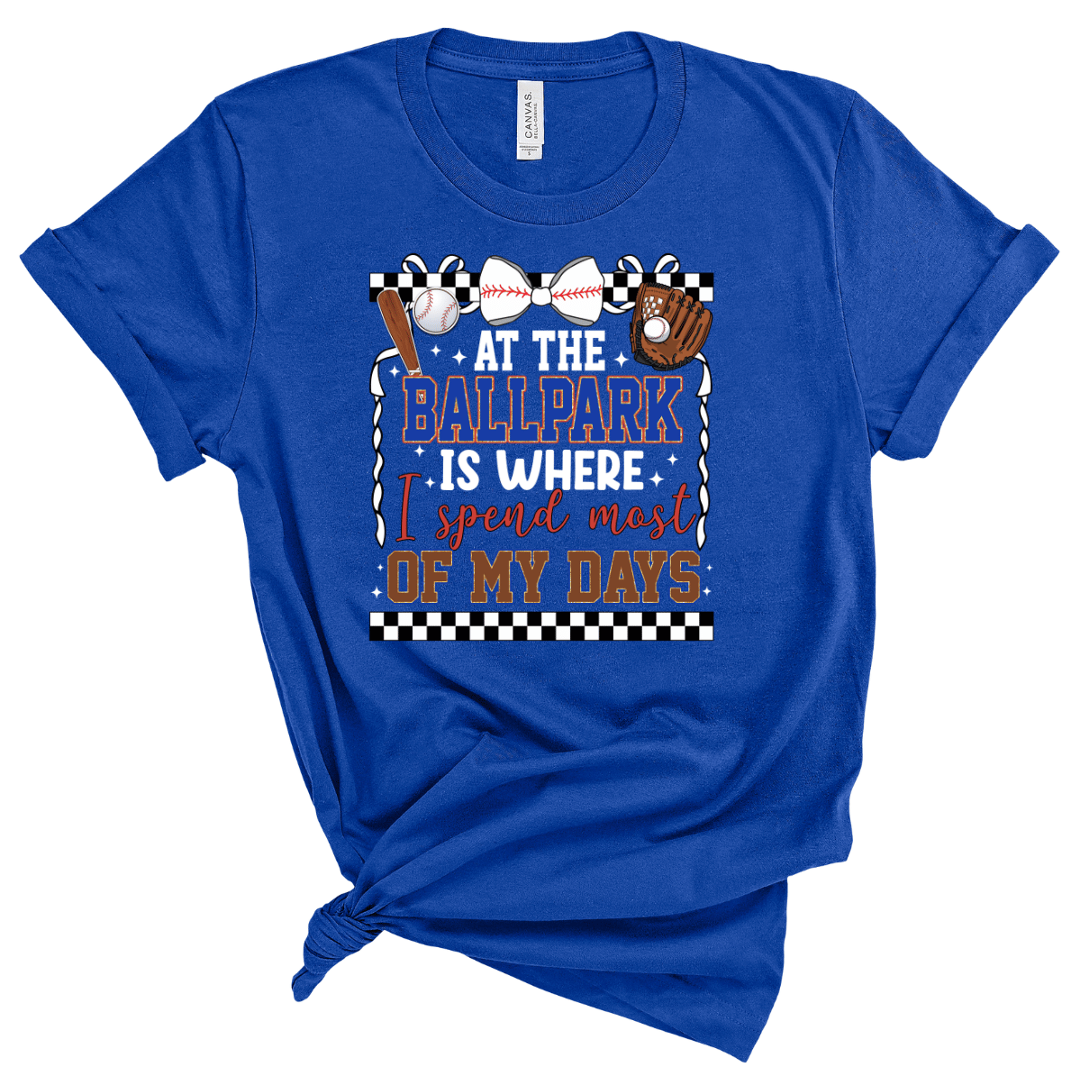 At the Ballpark is Where I Spend Most of My Days shirt