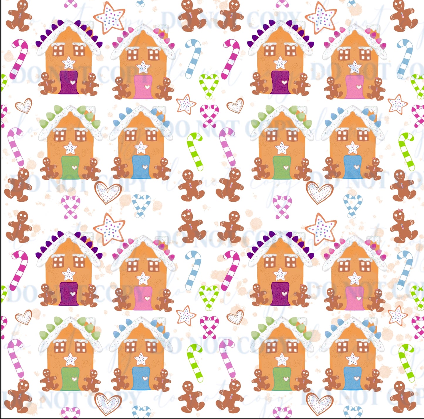 PV132 gingerbread houses vinyl sheet