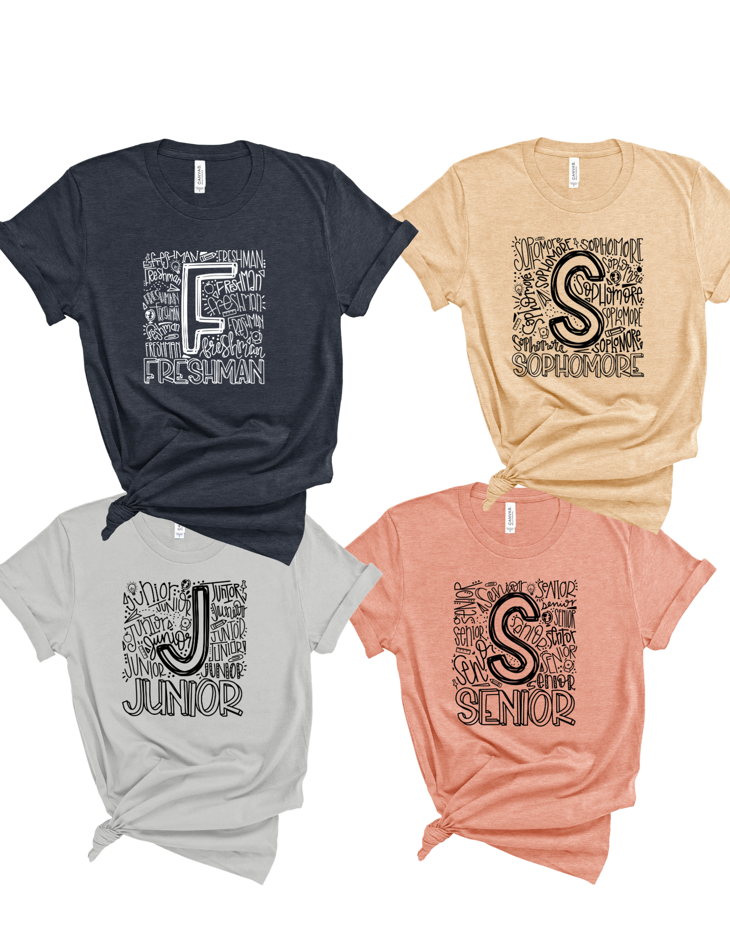 Grade Level sublimated typography shirt