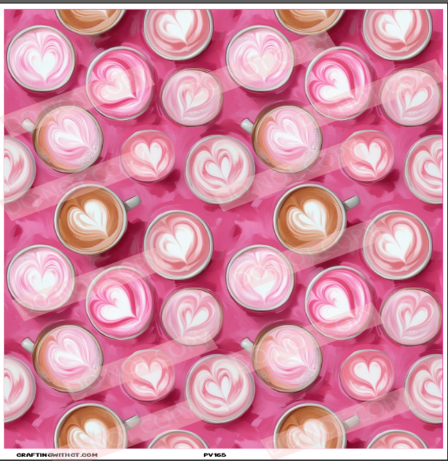PV165 pink coffees sheet