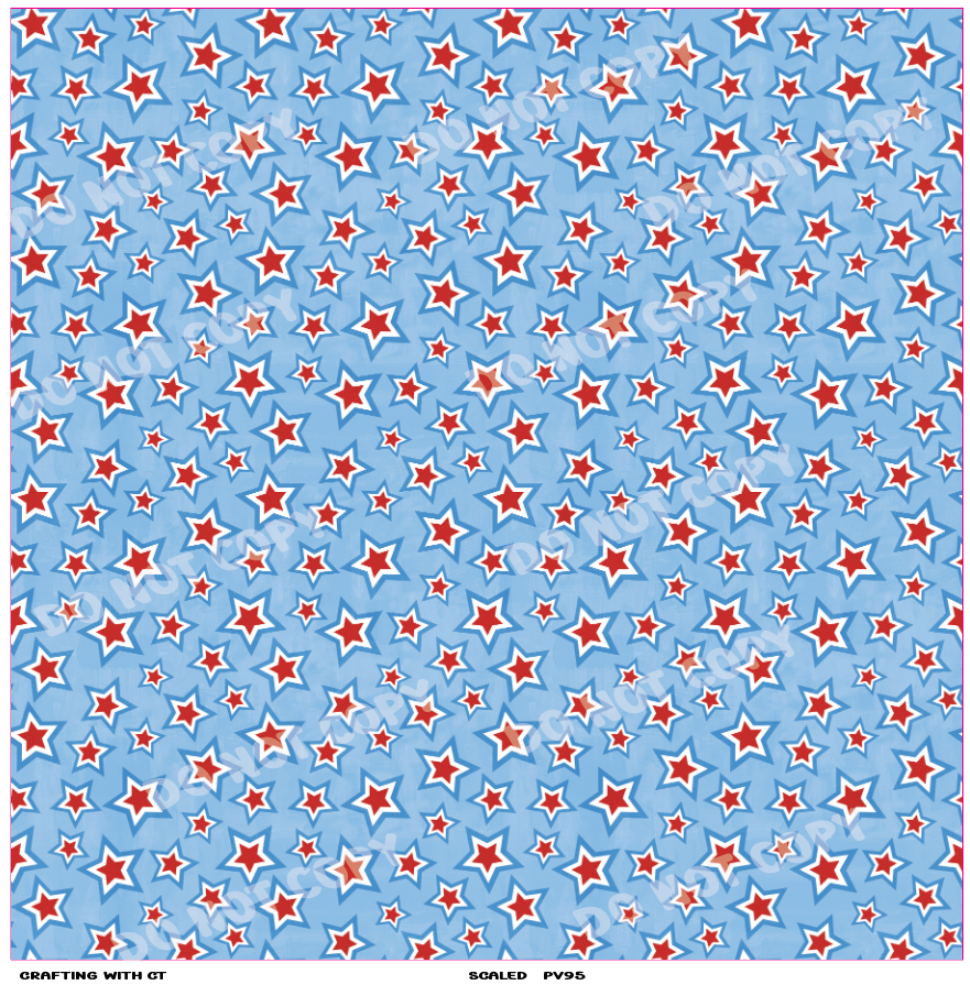 PV95 Stars vinyl sheet