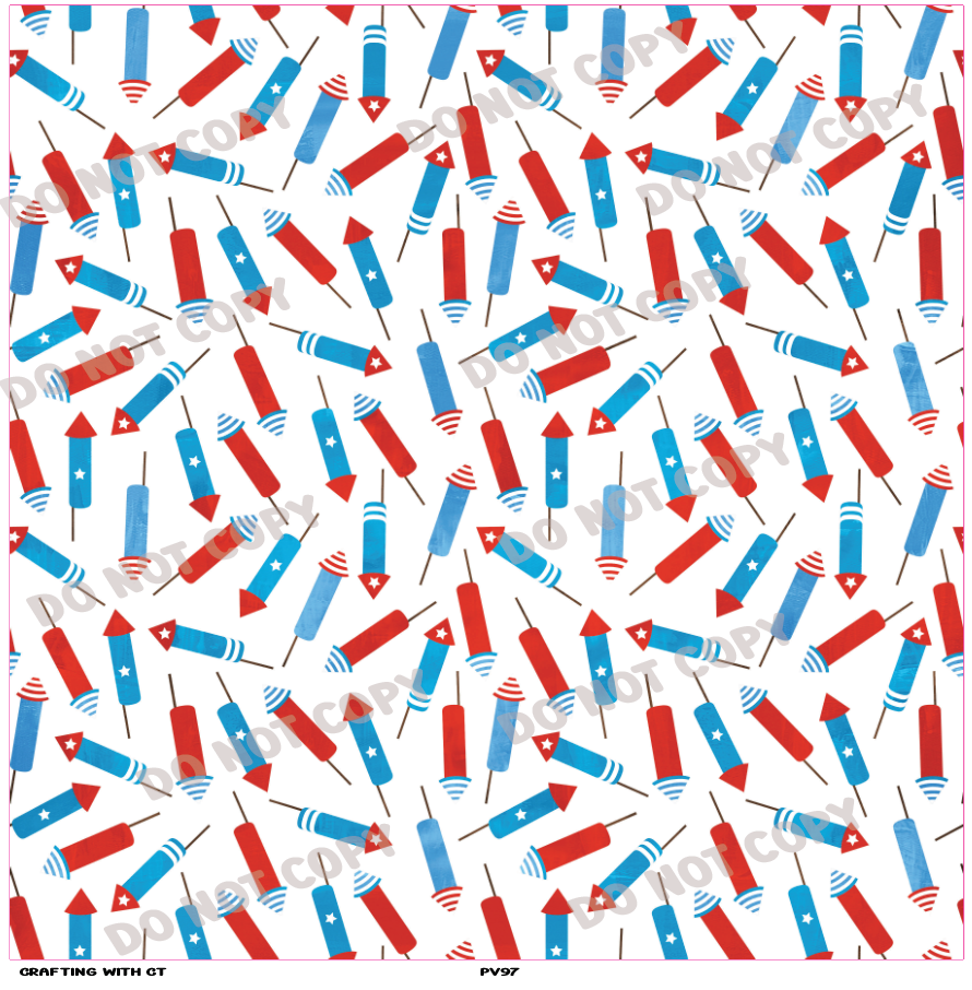 PV97 Rockets vinyl sheet
