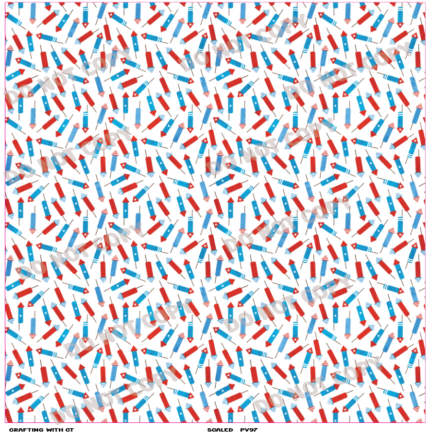 PV97 Rockets vinyl sheet