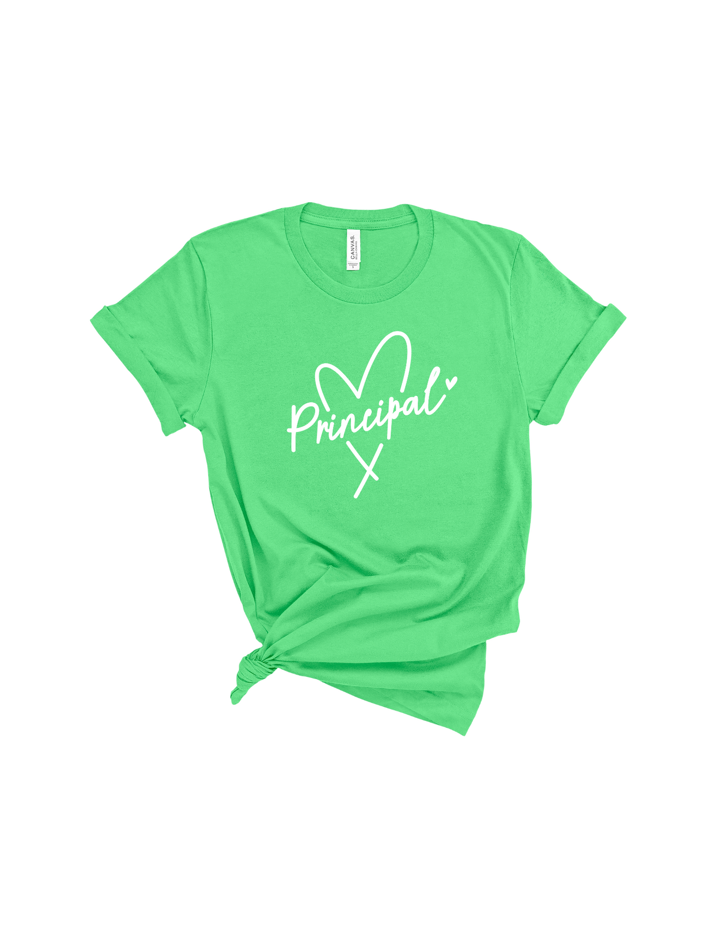 Principal heart shirt