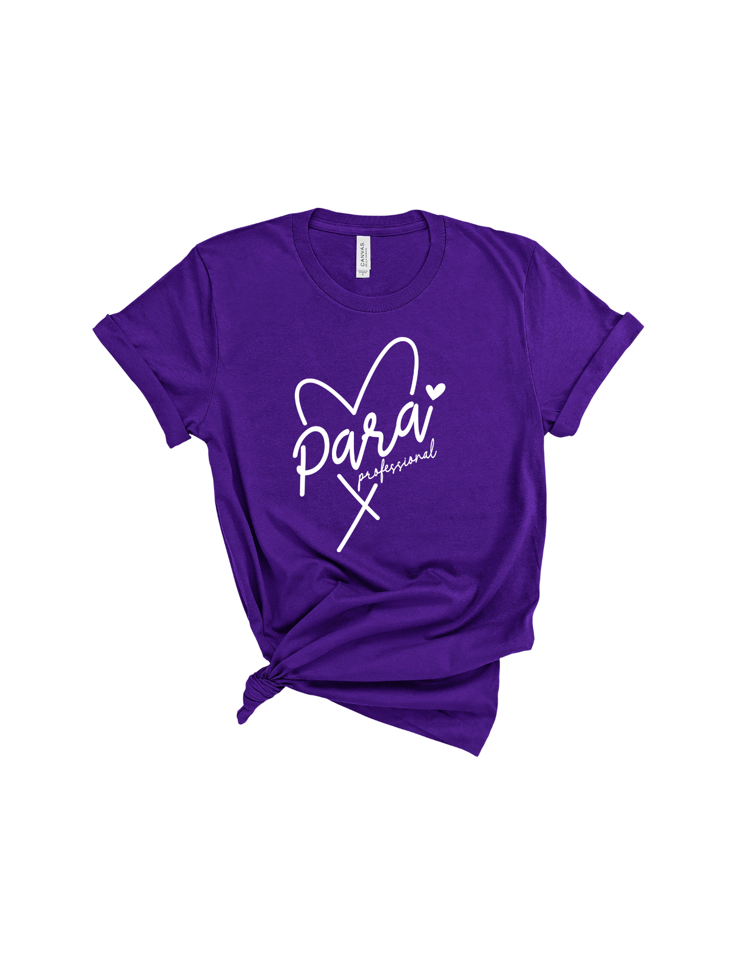 Paraprofessional heart shirt