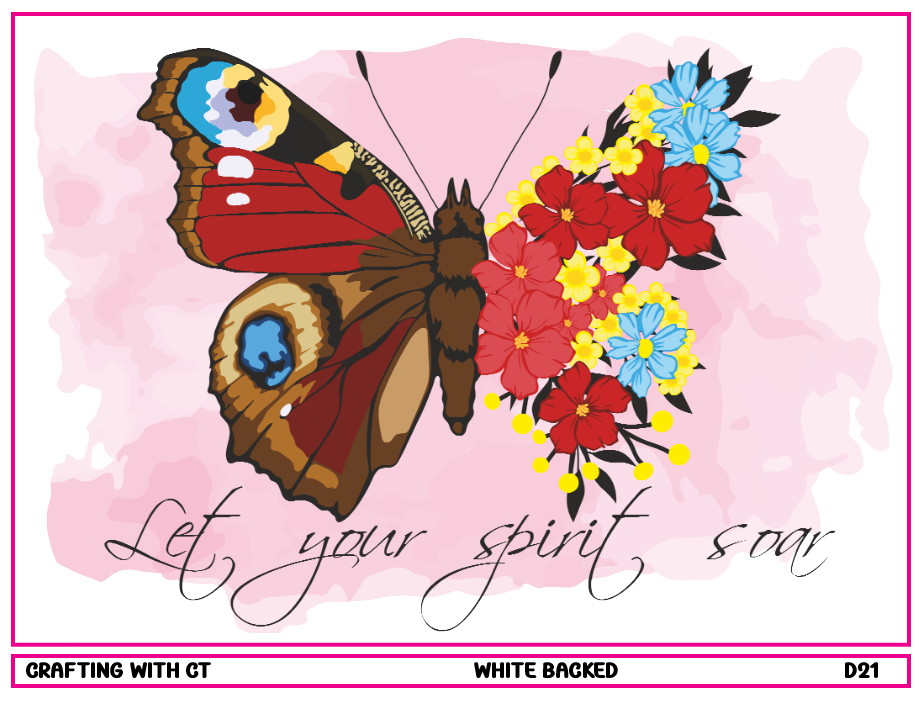 D21 Let Your Spirit Soar 1 decal