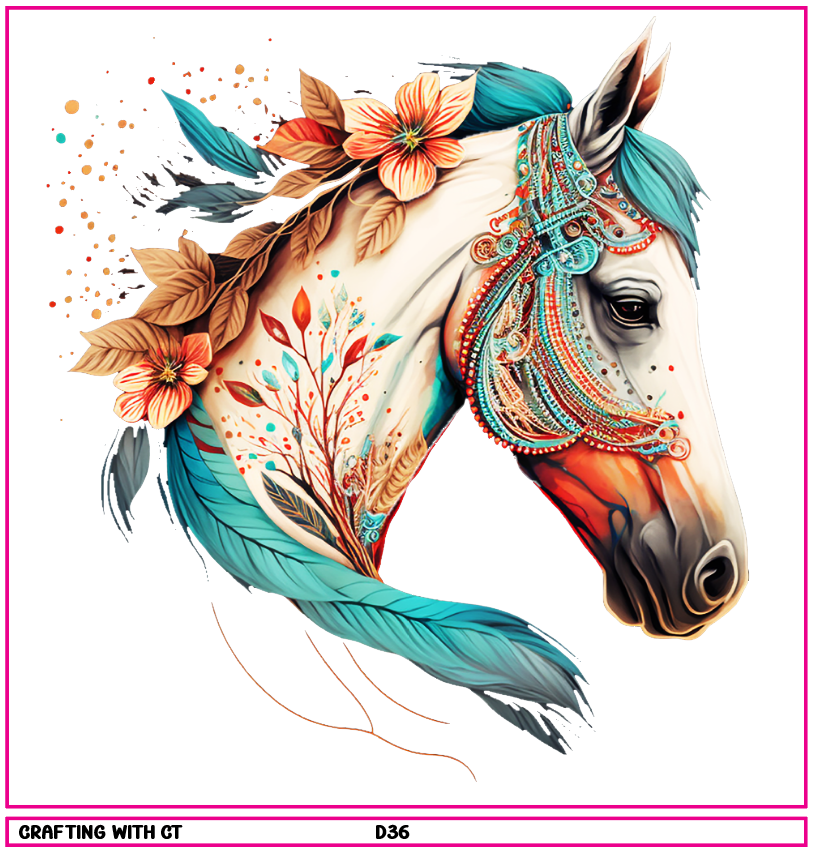 D36 Horse 1 decal