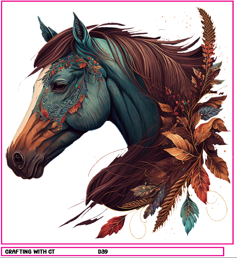 D39 Horse 4 decal