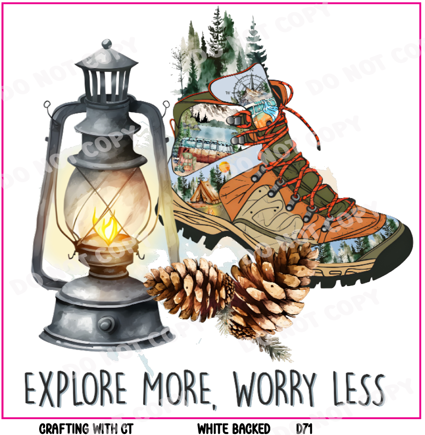 D71 Explore More v3 decal