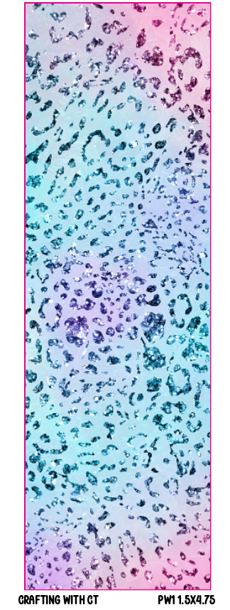 PW1 - Iridescent Jaguar - 1.5x4.75