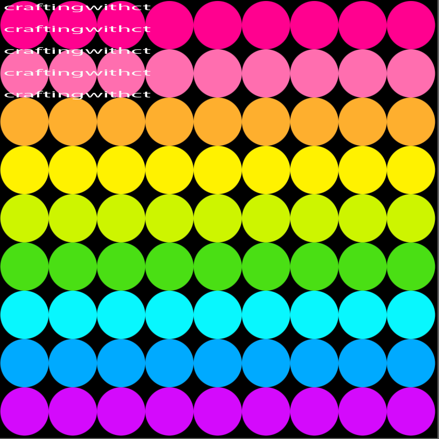 PV17 Neon B13 vinyl sheet -