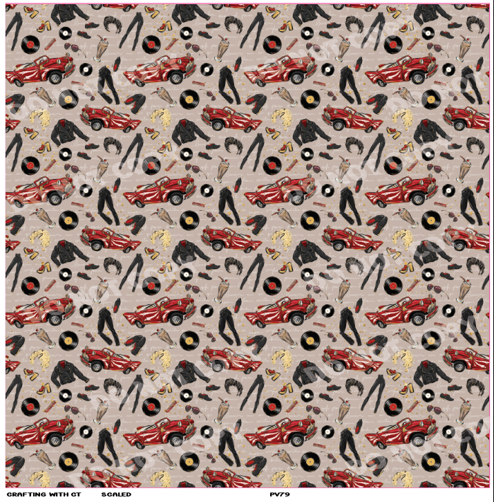 PV79 Grease Lightning vinyl sheet