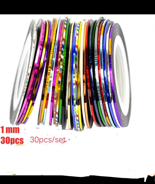 Assorted striping tape - 1mm
