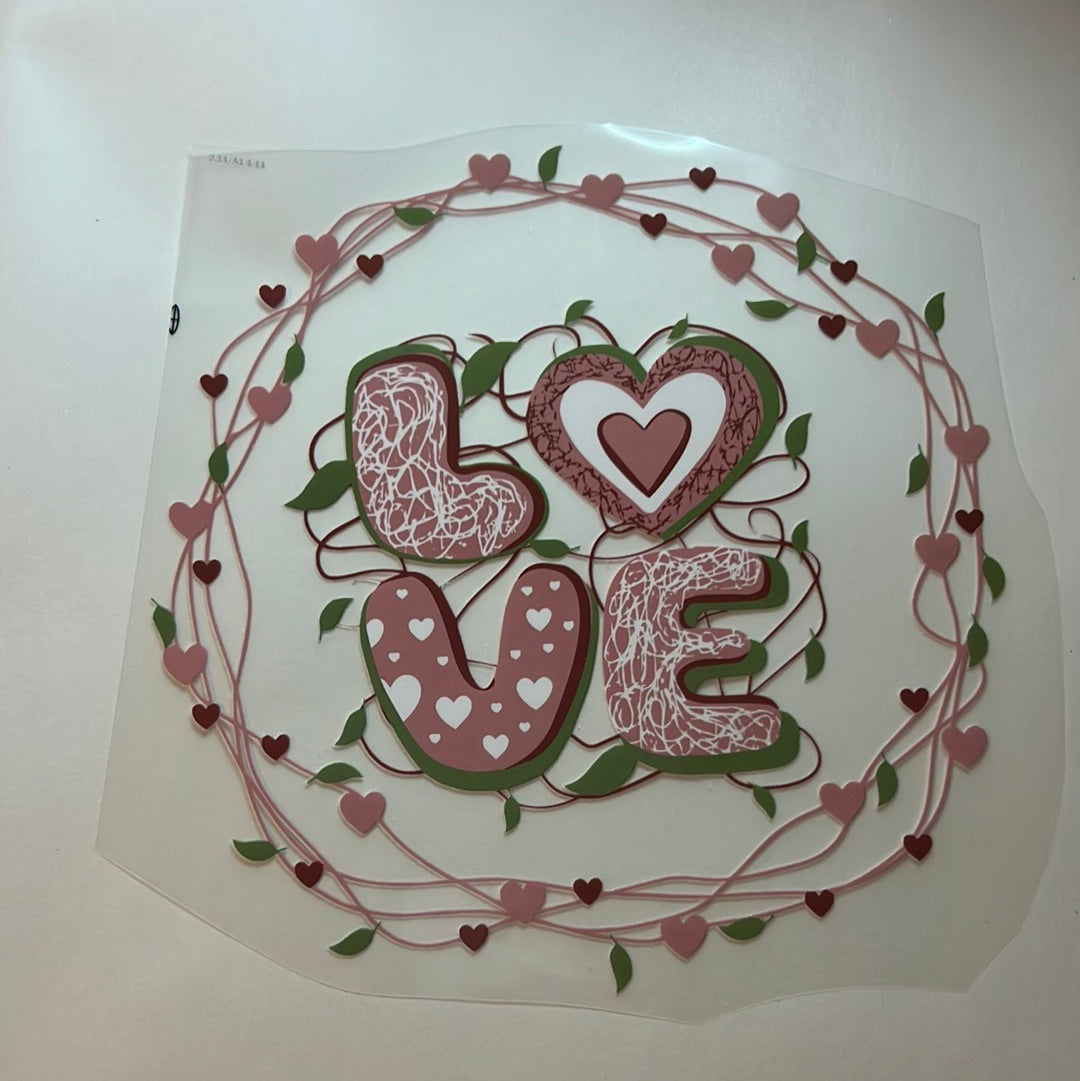Clear Film Screenprint Transfers
