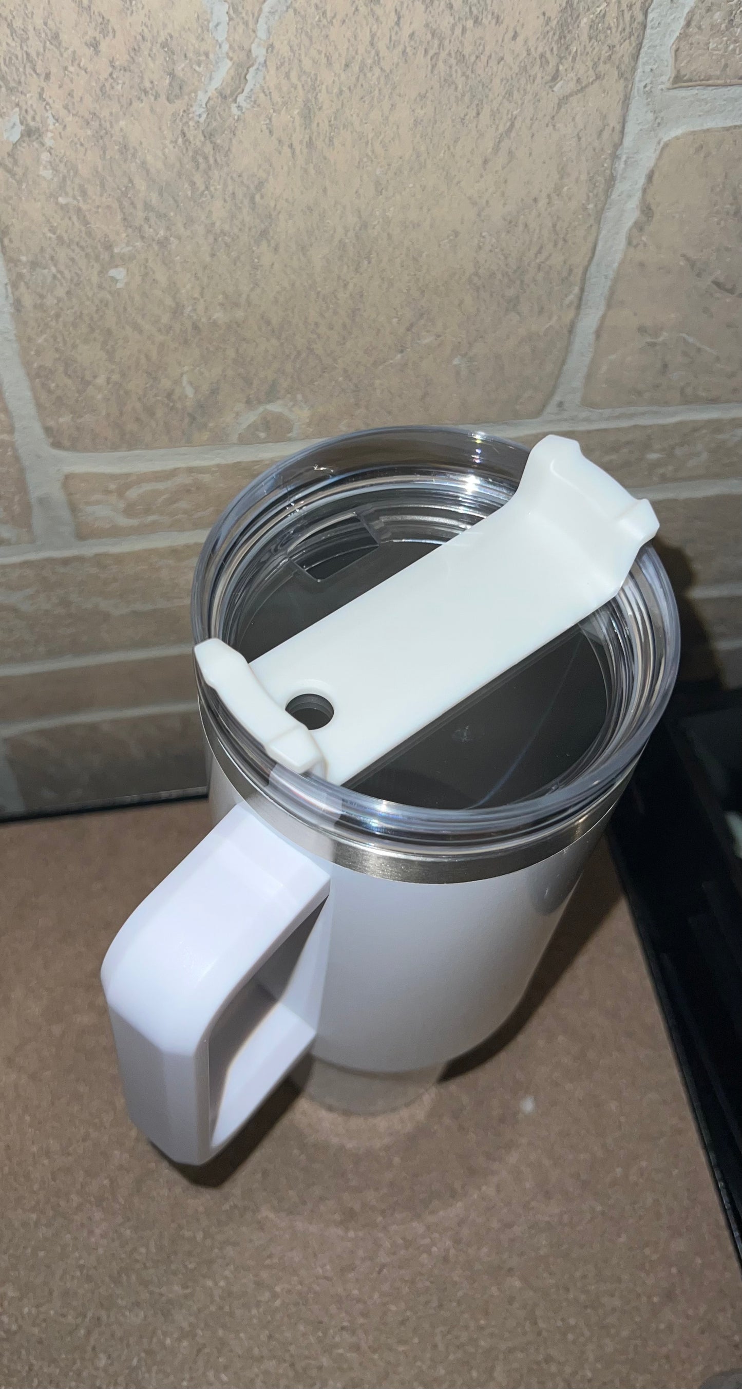 40oz insulated sublimation tumbler with handle