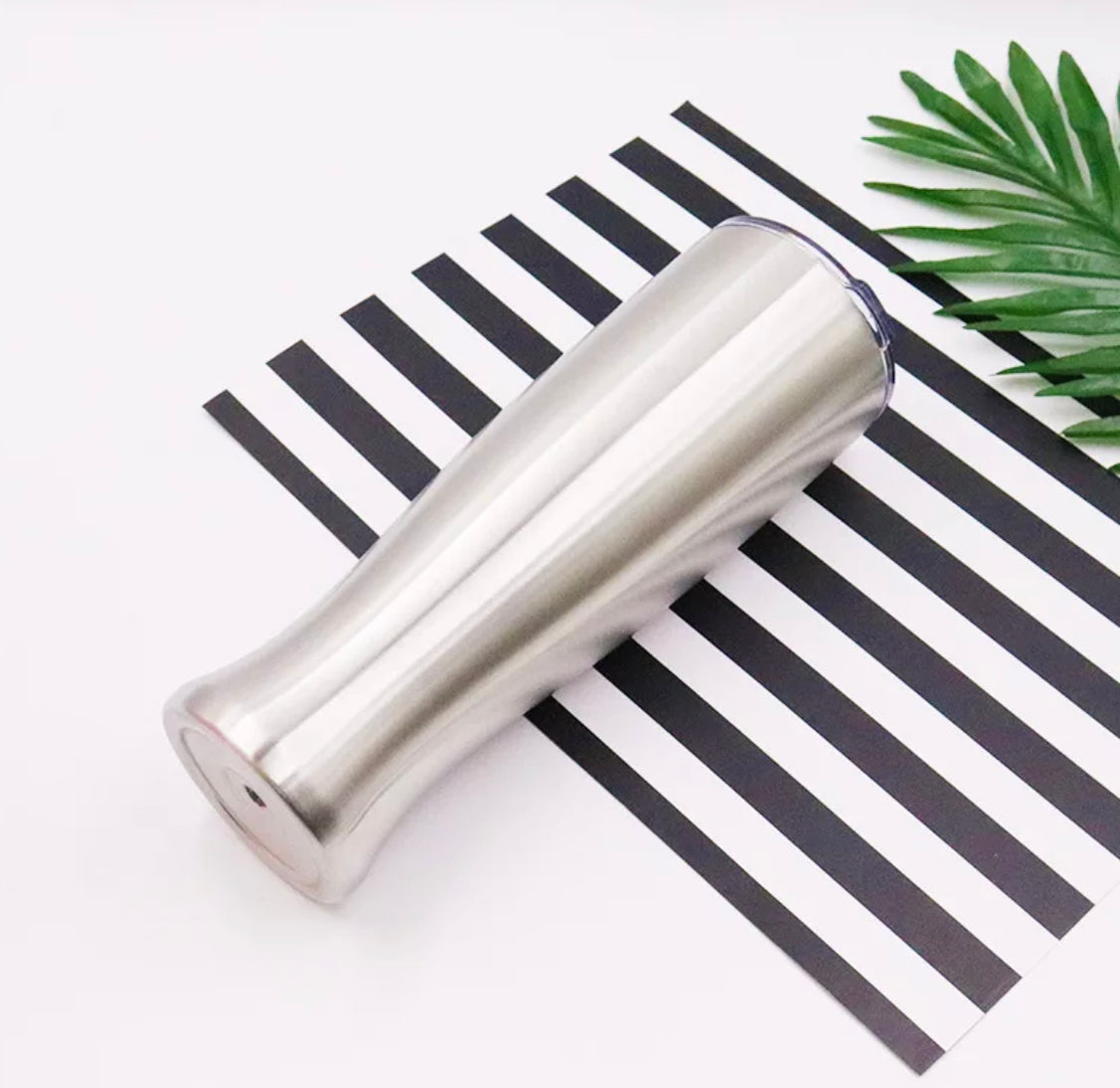 30oz vase shaped stainless steel insulated tumbler