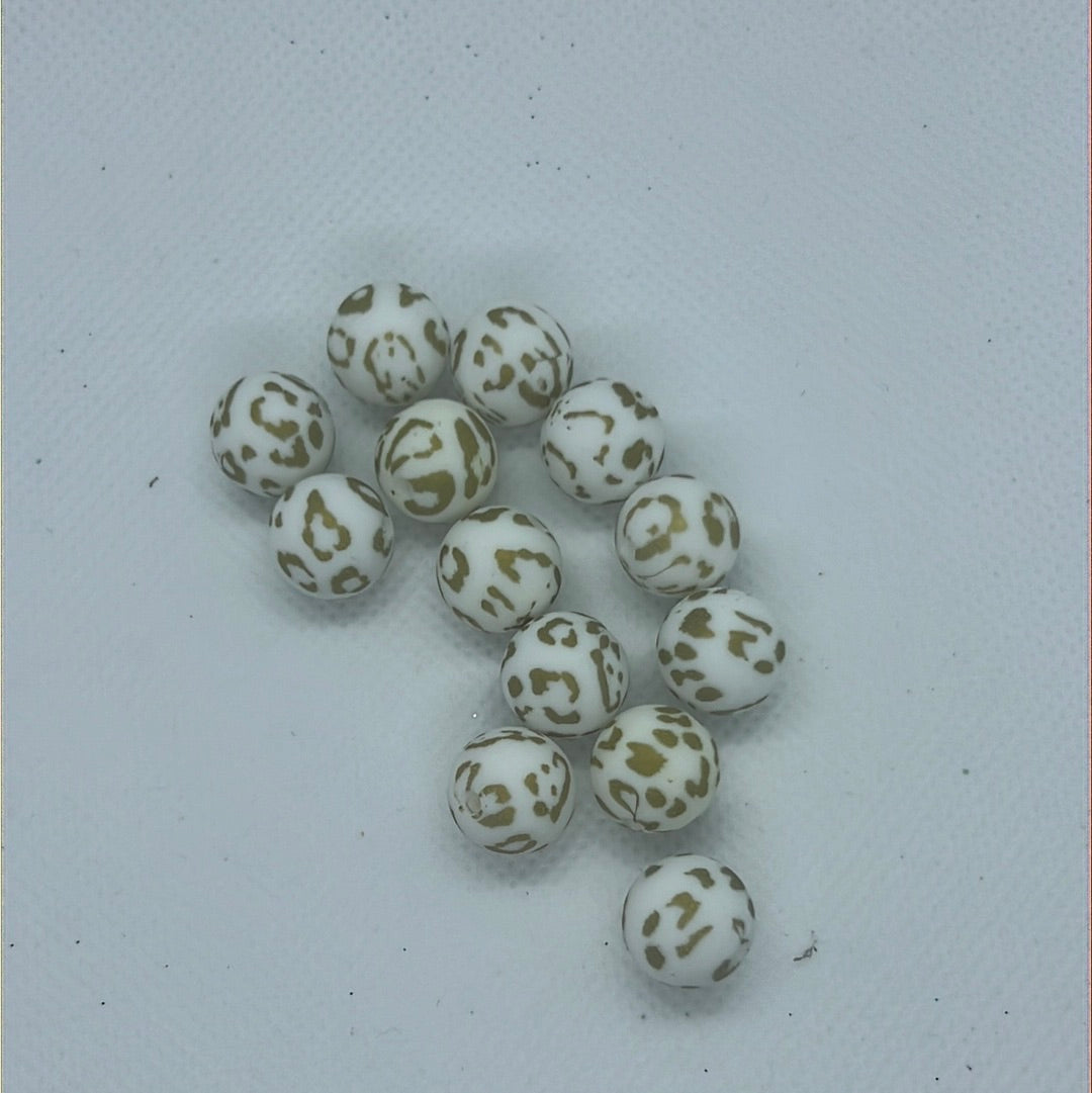 Silicone Beads - print and pattern