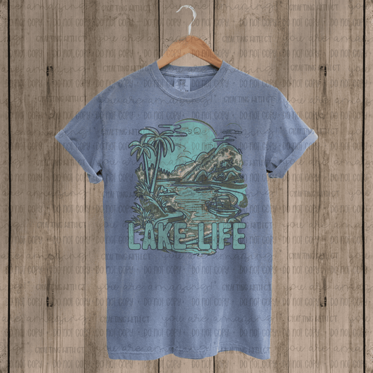 Lake Life blue shirt
