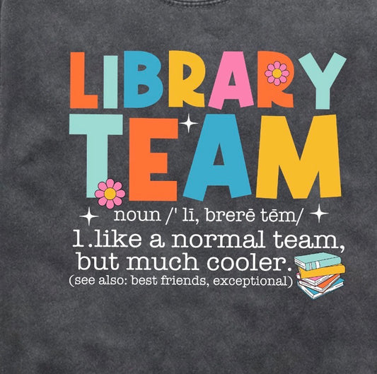 Library Team shirt