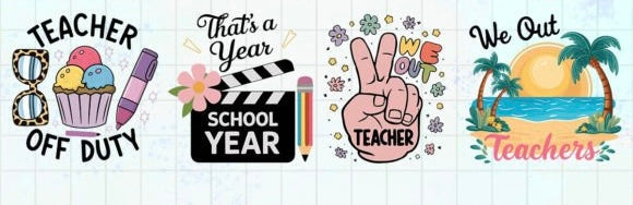 End of School shirt - various styles version 4