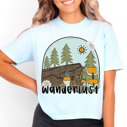 Wanderlust shirt