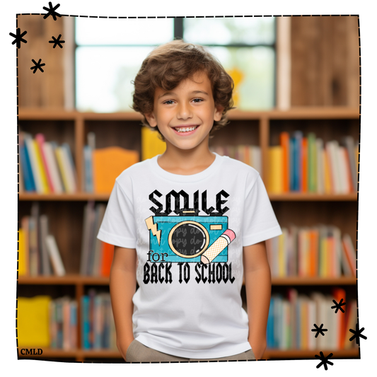 Smile For Back To School shirt