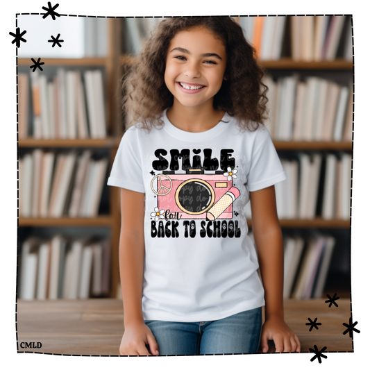 Smile Back To School shirt