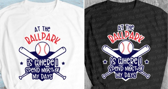 At the Ballpark Is Where I Spend Most of My Days shirt v2