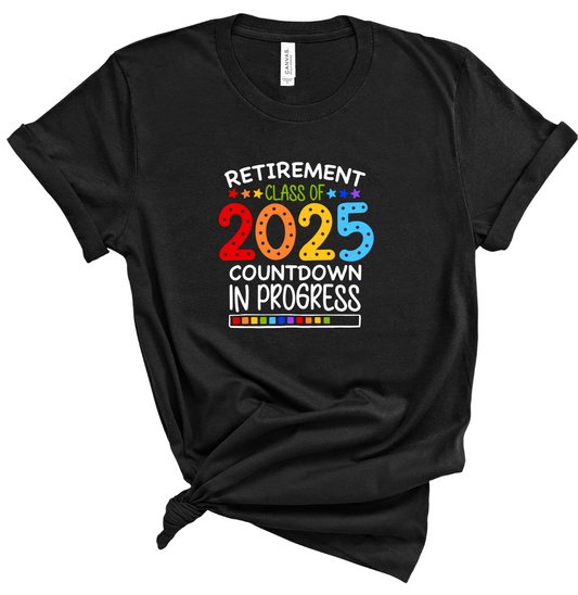 Retirement Countdown shirt