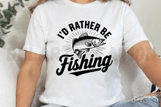 I’d Rather Be Fishing shirt