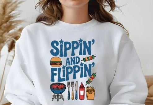 Sippin and Flippin shirt