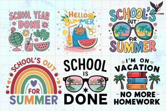 End of School shirt - various styles version 2