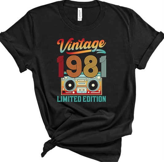 Vintage Limited Edition shirt