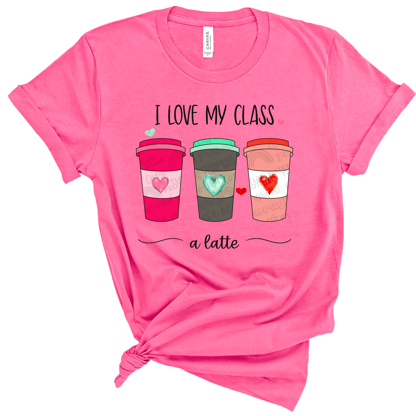 I love my class a latte shirt