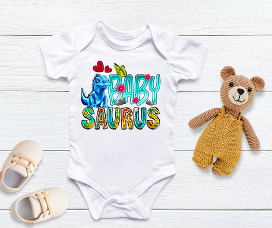 Babysaurus baby bodysuit