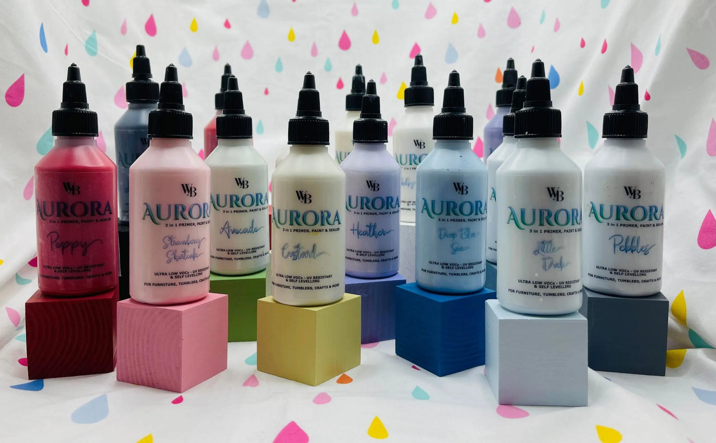 AURORA 3in1 Primer, Paint & Sealer - pots