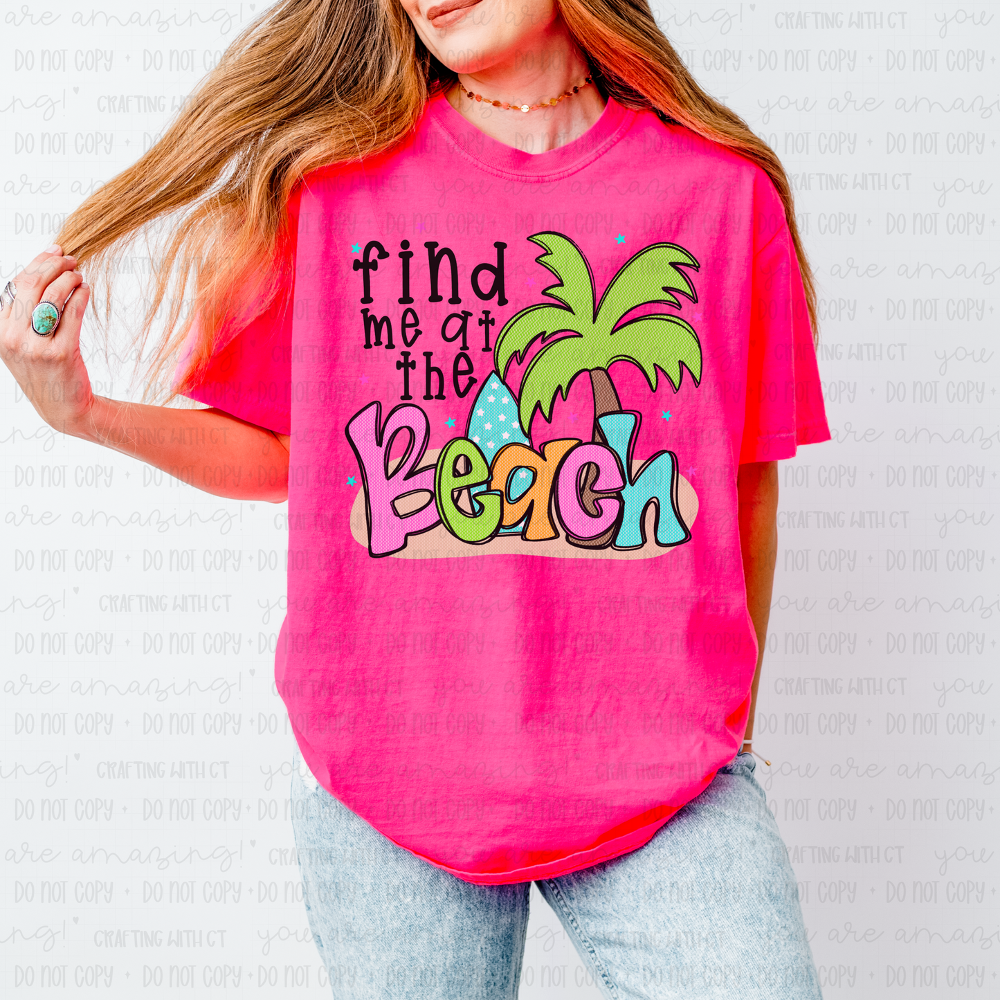 Find Me at the Beach shirt