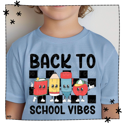 Back To School Vibes Retro shirt