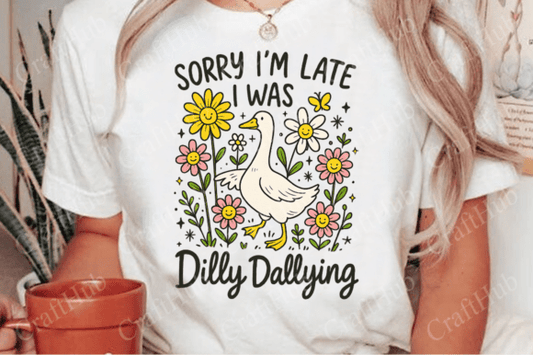 Dilly Dallying Goose shirt