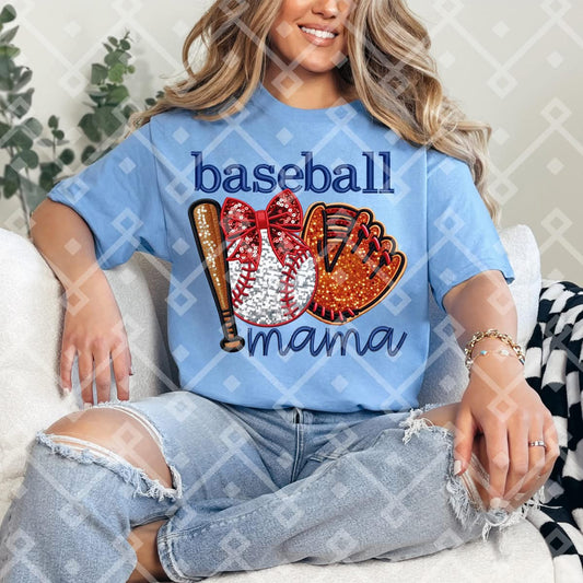 Baseball or Softball Mama shirt