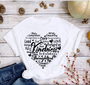 Kindness heart shirt