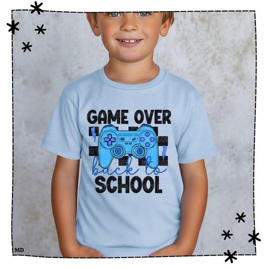 Game Over Blue shirt