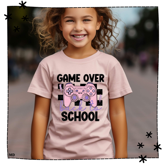 Game Over Pink shirt